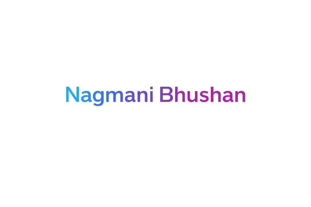 Tech Mastery by Nagmani Bhushan | Cloud, AI & Full Stack Engineering